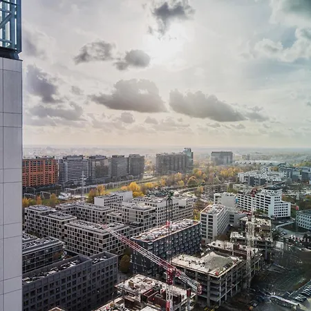 Daire Towarowa Towers Skyline View *